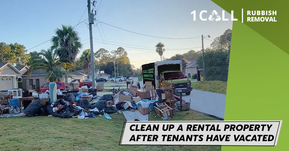 clean up a rental property after tenants have vacated